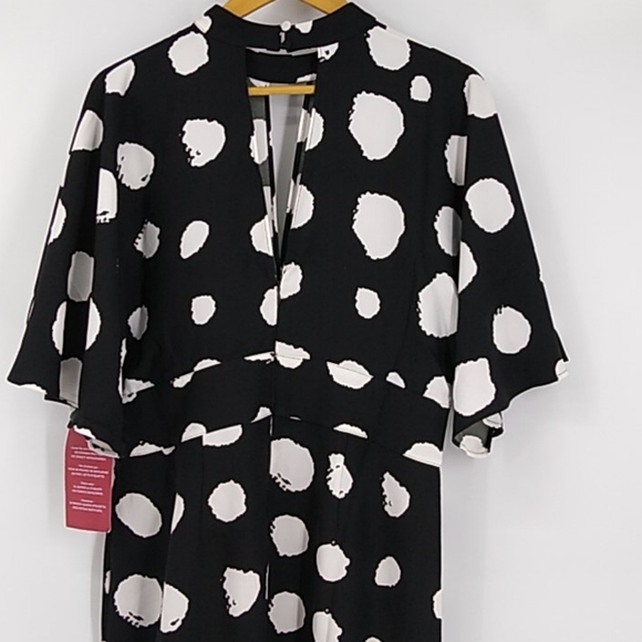 Keyhole Maxi Evening Dress with Side Slits - Picture 6 of 6